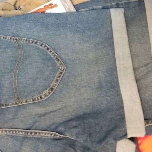 Lee riders women's blue jeans short Sz 10 Medium - Picture 9 of 17